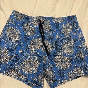 Lilly Pulitzer x Southern Tide Mens 6" Printed Swim Trunk